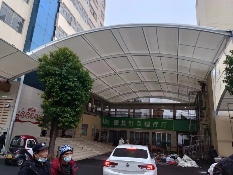 小区电动车膜结构车棚定制，2026正规佛山膜结构厂家推荐-1